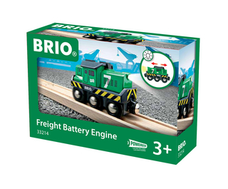 BRIO World - Batterie-Frachtlok