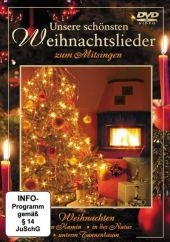 Unsere schönsten Weihnachtslieder zum Mitsingen, 1 DVD