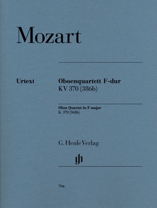 Wolfgang Amadeus Mozart - Oboenquartett F-dur KV 370 (368b)
