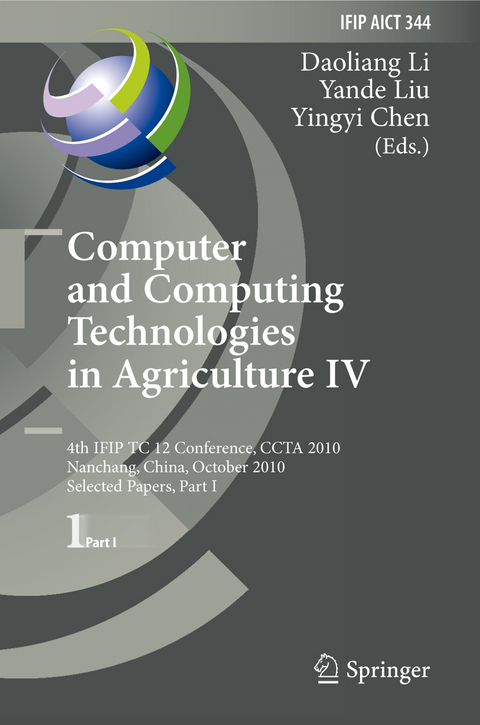 Computer and Computing Technologies in Agriculture IV - 