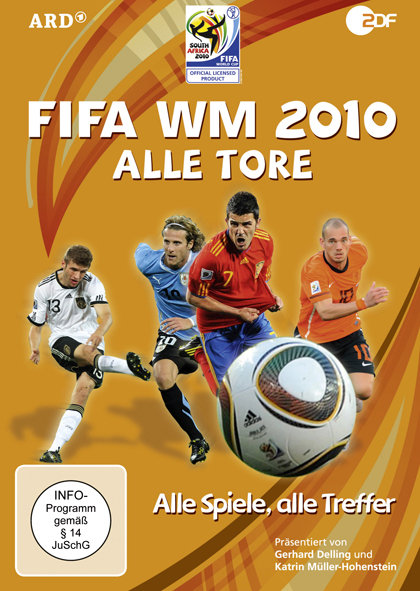 FIFA WM 2010 - Alle Tore, 1 DVD - 