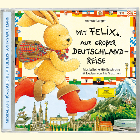 Mit Felix auf großer Deutschlandreise, 1 Audio-CD - Annette Langen