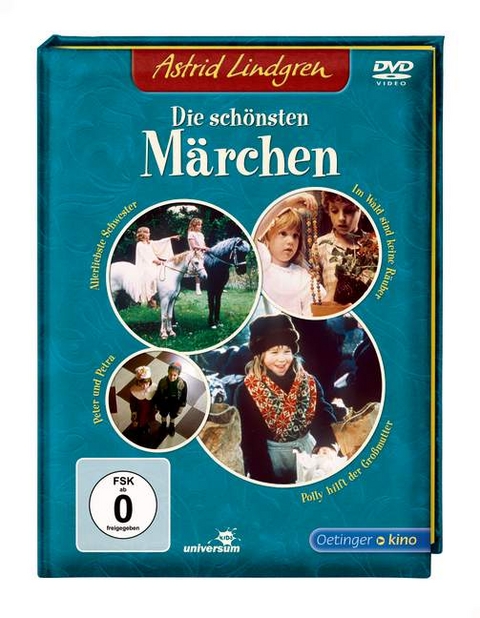 Die sch&ouml;nsten M&auml;rchen, 1 DVD - Astrid Lindgren