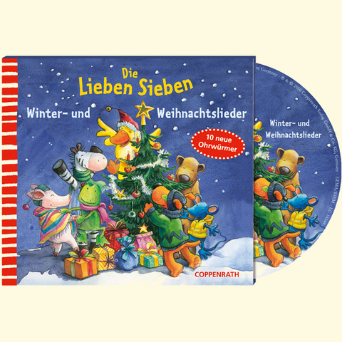 Die Lieben Sieben, Winter- und Weihnachtslieder, Audio-CD - Paul Stark