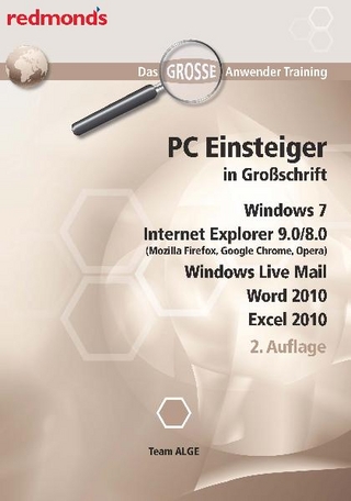 PC EINSTEIGER IN GROßSCHRIFT, WIN7, IE 9.0/8.0, WORD+EXCEL 2010, LIVE MAIL