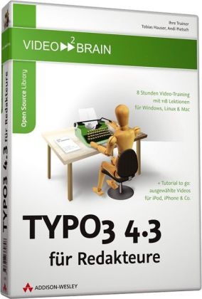 TYPO3 4.3 f&uuml;r Redakteure, DVD-ROM - 