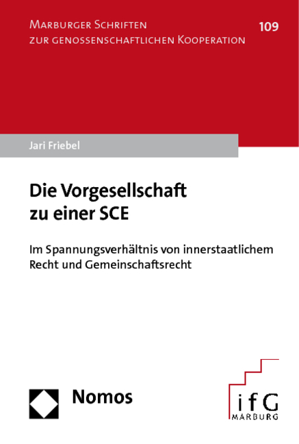 Die Vorgesellschaft zu einer SCE - Jari Friebel