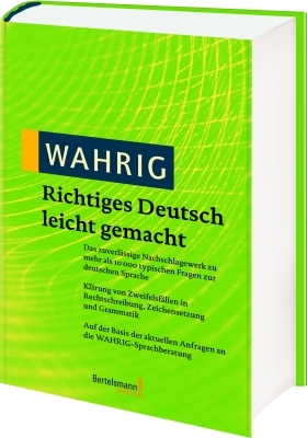 WAHRIG Band 5 Richtiges Deutsch leicht gemacht