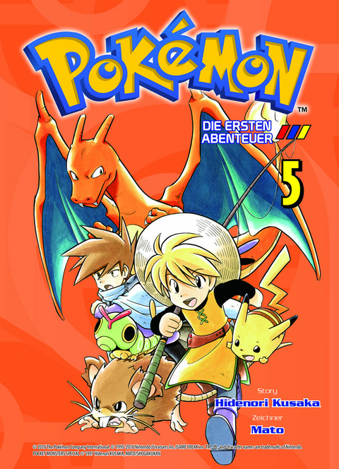 Pok&eacute;mon - Die ersten Abenteuer 05 - Hidenori Kusaka,  Mato