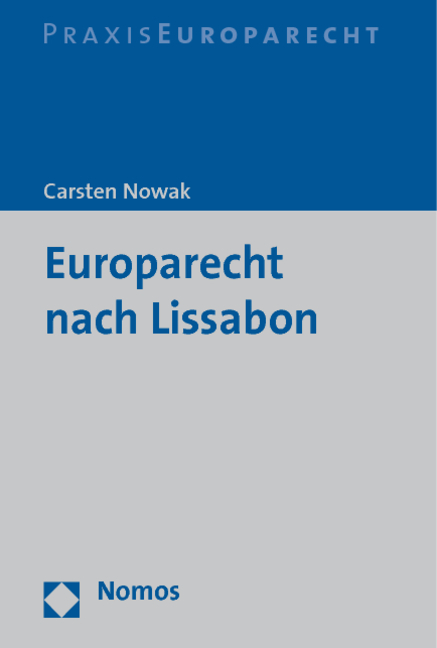Europarecht nach Lissabon - Carsten Nowak