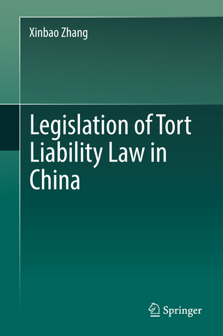 Legislation of Tort Liability Law in China