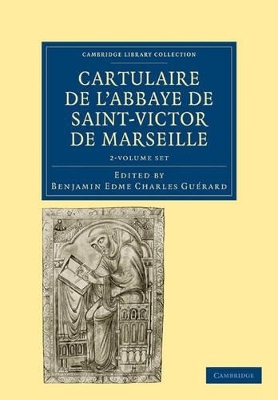 Cartulaire de l'Abbaye de Saint-Victor de Marseille 2 Volume Set - 