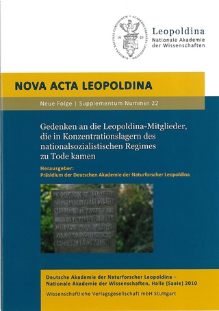 Gedenken an die Leopoldina-Mitglieder, die in Konzentrationslagern des nationalsozialistischen Regimes zu Tode kamen