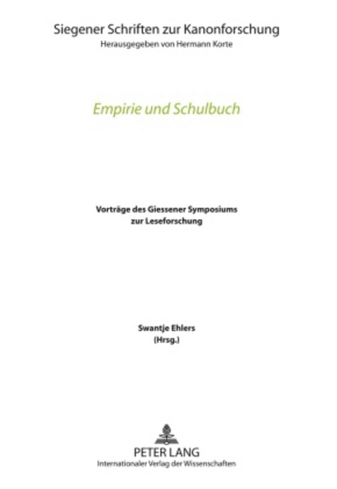Empirie und Schulbuch - 