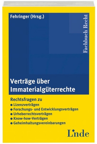 Verträge über Immaterialgüterrechte
