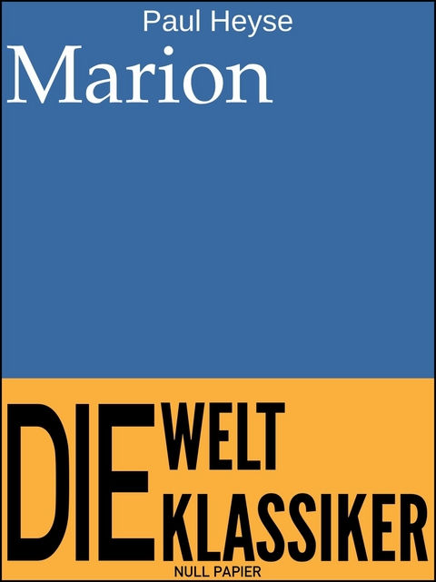 Marion - Paul Heyse