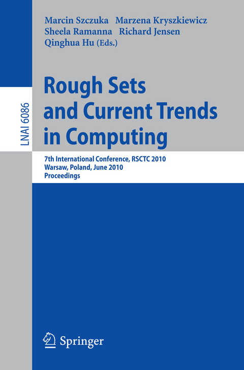 Rough Sets and Current Trends in Computing - 