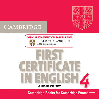 Cambridge First Certificate in English 4 for Updated Exam Audio CDs (2) -  Cambridge ESOL