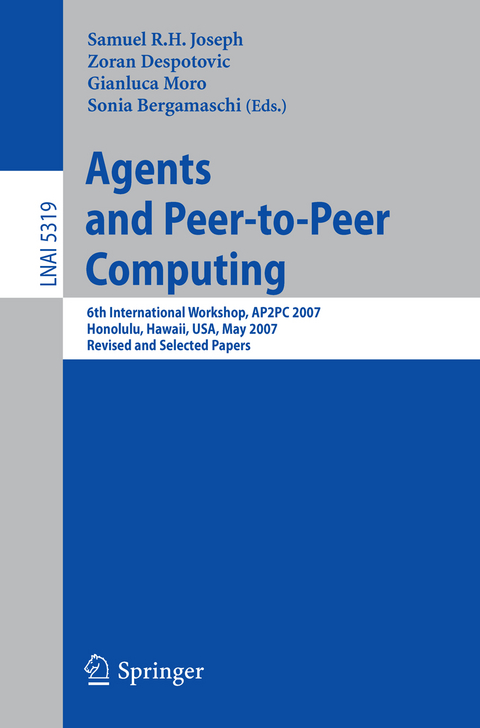 Agents and Peer-to-Peer Computing - 