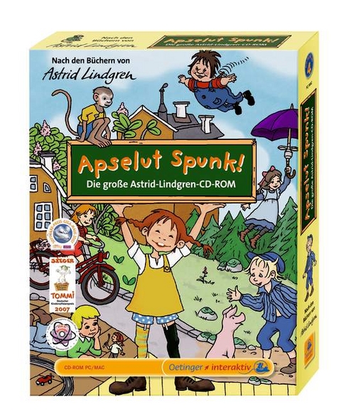 Apselut Spunk! Die große Astrid-Lindgren-CD-ROM - Astrid Lindgren