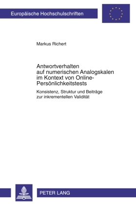Antwortverhalten auf numerischen Analogskalen im Kontext von Online-Persoenlichkeitstests