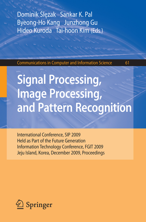Signal Processing, Image Processing and Pattern Recognition, - 