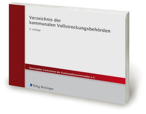 Verzeichnis der kommunalen Vollstreckungsbeh&ouml;rden