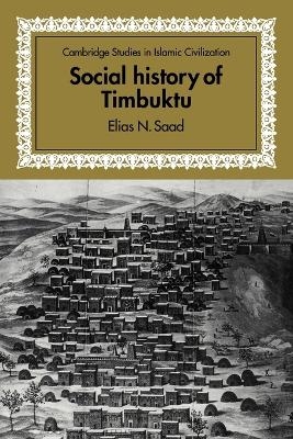 Social History of Timbuktu - Elias N. Saad