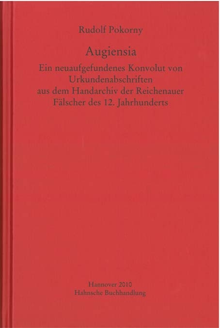 Augiensia - Rudolf Pokorny