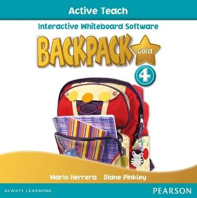 Backpack Gold 4 Active Teach New Edition - Diane Pinkley, Mario Herrera