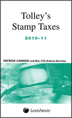Tolley's Stamp Taxes - Patrick Cannon