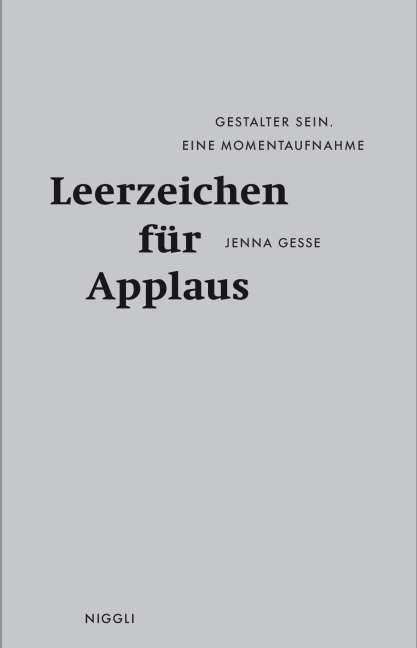 Leerzeichen f&uuml;r Applaus - Jenna Gesse