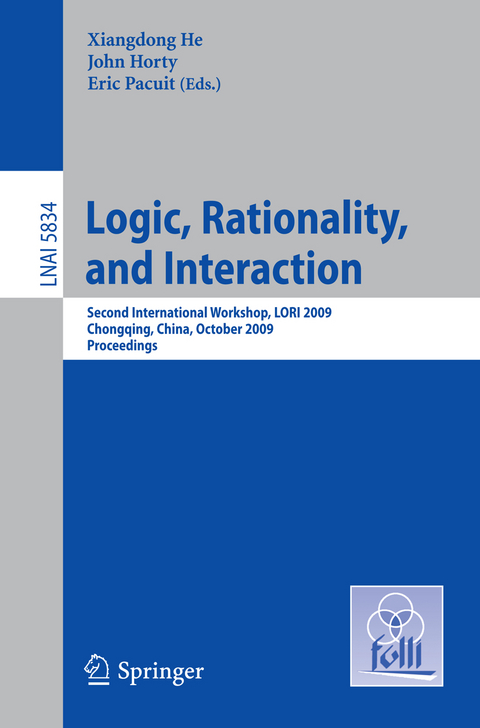 Logic, Rationality, and Interaction - 
