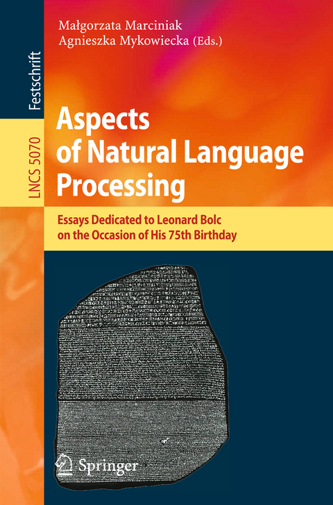 Aspects of Natural Language Processing - 