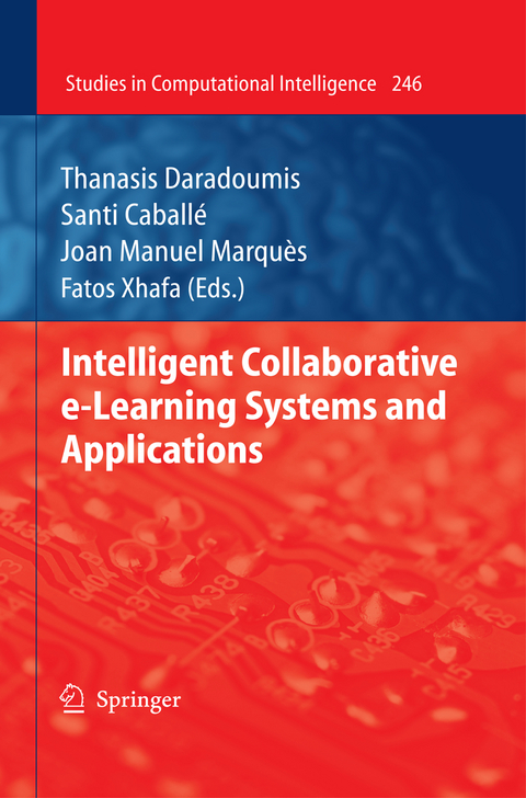Intelligent Collaborative e-Learning Systems and Applications - 