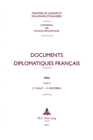 Documents diplomatiques français