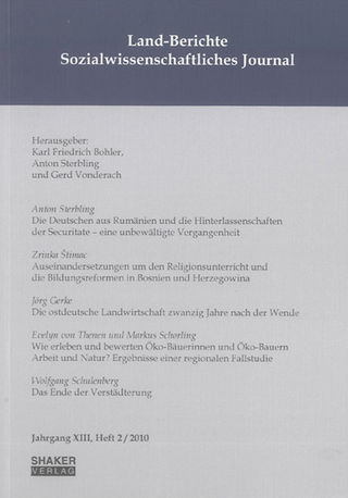 Land-Berichte. Sozialwissenschaftliches Journal