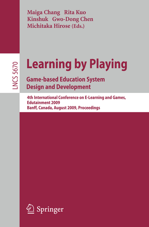 Learning by Playing. Game-based Education System Design and Development - 