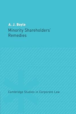 Minority Shareholders' Remedies