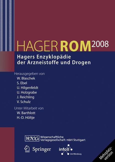 HagerROM 2008. Hagers Enzyklop&auml;die der Arzneistoffe und Drogen - 