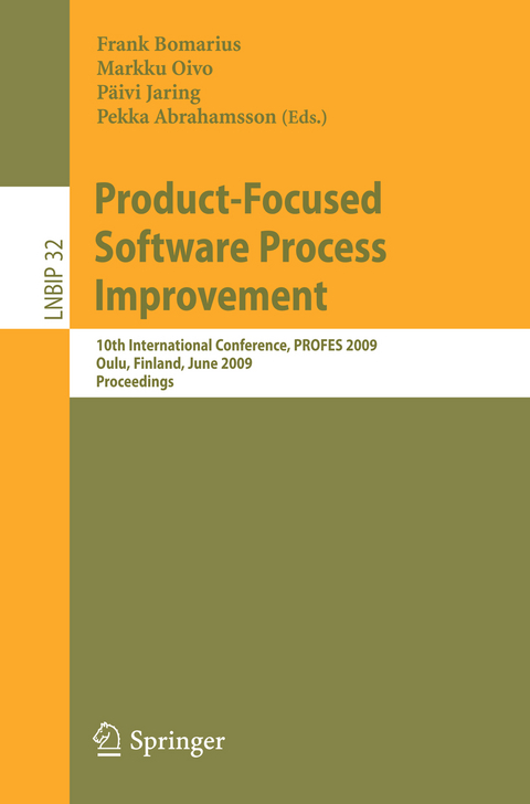 Product-Focused Software Process Improvement - 