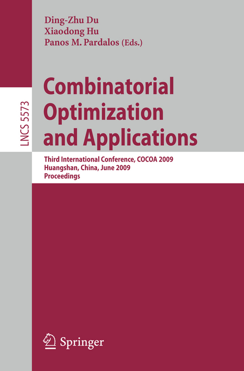 Combinatorial Optimization and Applications - 