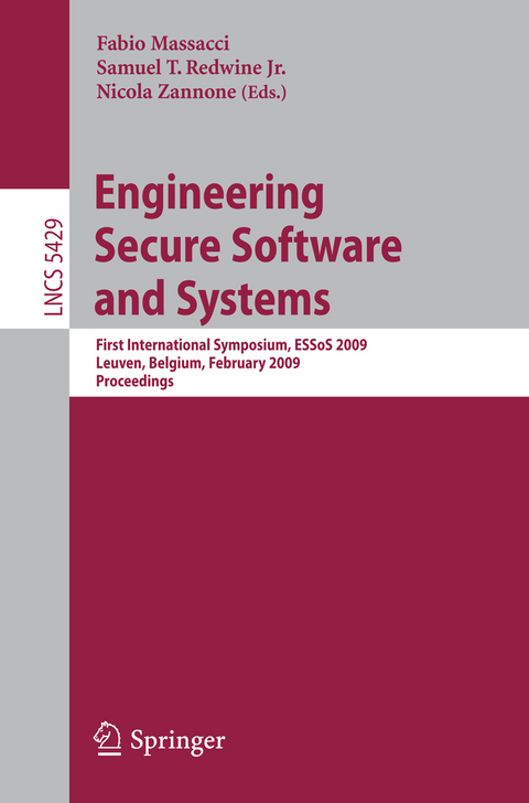 Engineering Secure Software and Systems - 