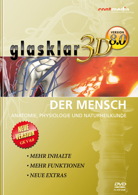 glasklar 3D Der Mensch