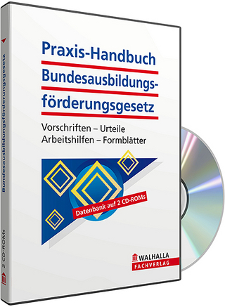 CD-ROM Bundesausbildungsförderungsgesetz (Grundversion)