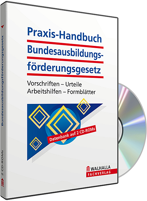 CD-ROM Bundesausbildungsf&ouml;rderungsgesetz (Grundversion)