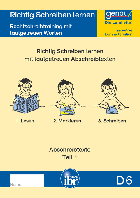 D6 - Richtig Lesen und Schreiben lernen - Cornelia Henkel