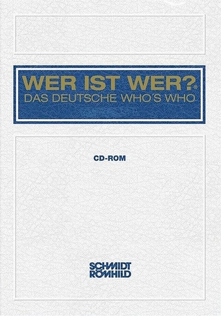 WER IST WER? - DAS DEUTSCHE WHO'S WHO 2010/2011 (CD-ROM)