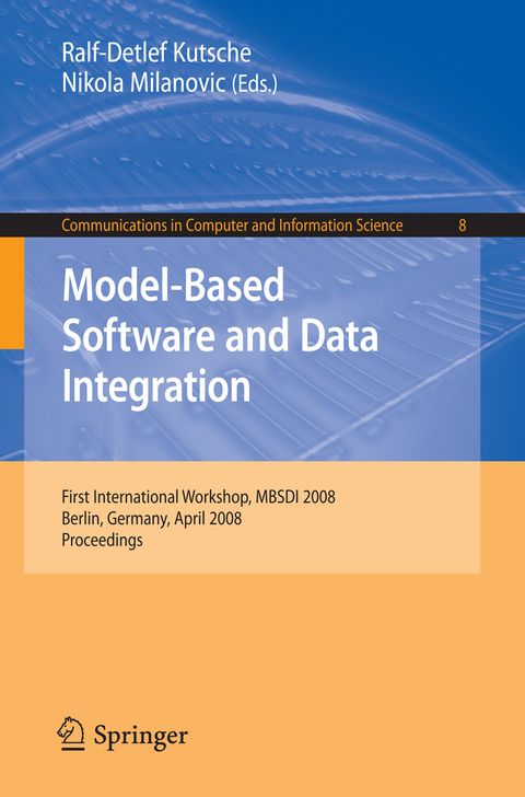 Model-Based Software and Data Integration - 