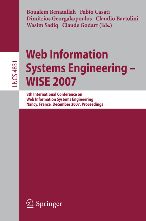 Web Information Systems Engineering &ndash; WISE 2007 - 